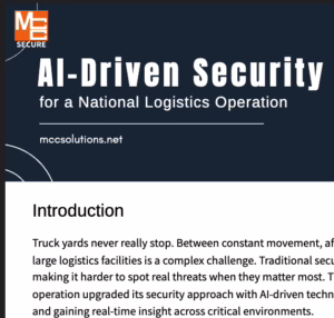 AI-Driven Security for a National Logistics Company - Casse Study